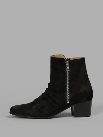 Shop Amiri Women's Black Stack Boots