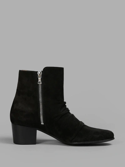 Shop Amiri Women's Black Stack Boots
