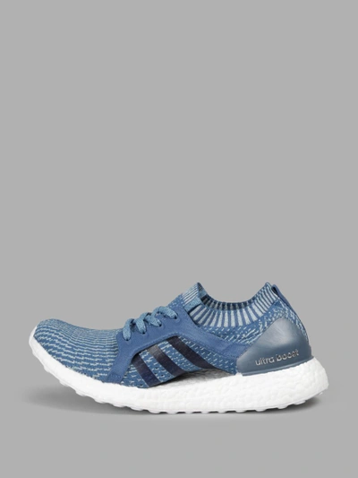 Shop Adidas Originals Adidas X Parley Women's Blue Ultraboost Sneakers