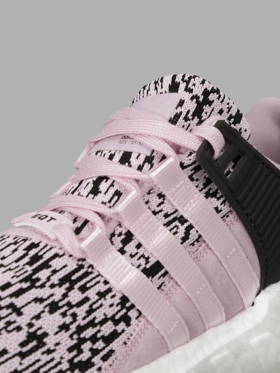 Shop Adidas Originals Adidas Pink Eqt Support 93/1 Sneakers