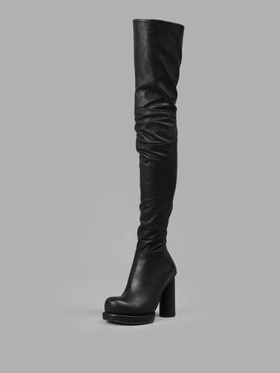Shop Göran Horal Women's Black Over The Knee Boots