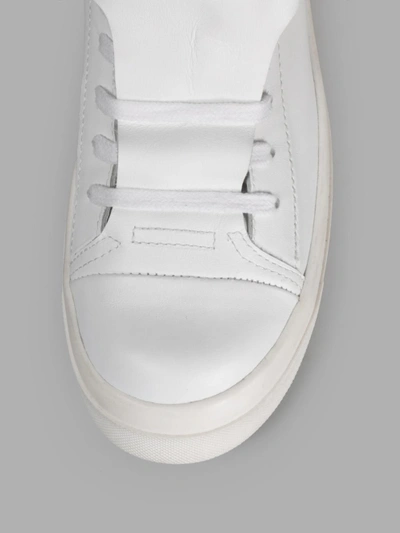 Shop Cinzia Araia White Sneakers