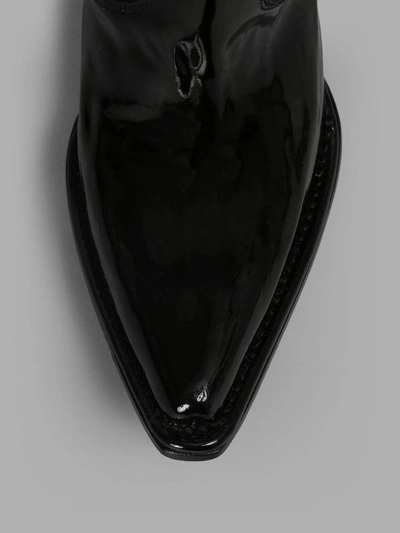 Shop Ben Taverniti Unravel Project Ben Taverniti Unravel Women's Black Patent Leather Boots