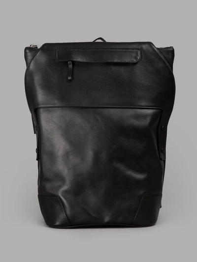 Shop Andrea Incontri Black Unconventional Backpack