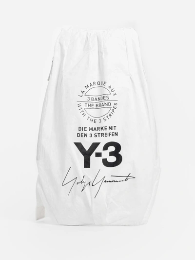 Shop Y-3 White Backpack