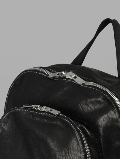 Shop Guidi Black Small Backpack