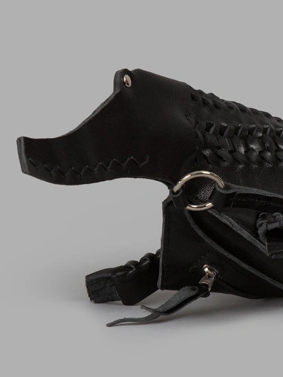 Shop Delle Cose Black Crocodile Clutch In Antonioli's Worldwide Exclusive