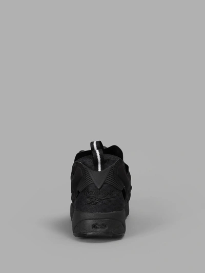 Shop Reebok Men's Black Instapump Fury Sneakers