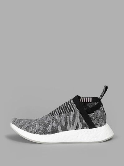 Adidas Originals Nmd Cs2 Leopard Primeknit Sneakers In Black | ModeSens
