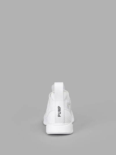 Shop Reebok Men's White Pump Plus Supreme Sneakers