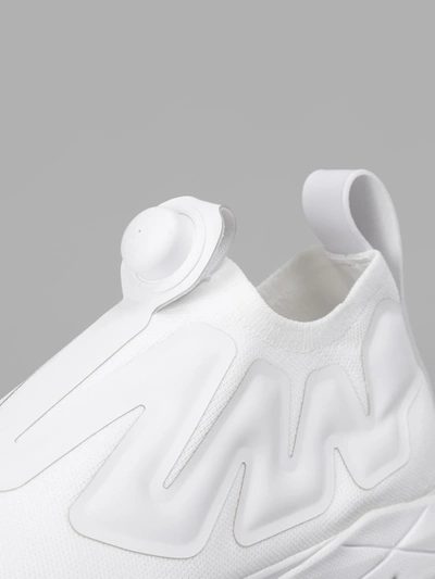 Shop Reebok Men's White Pump Plus Supreme Sneakers