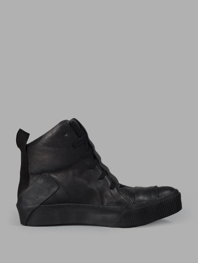 Shop Boris Bidjan Saberi Black Bamba Sneakers