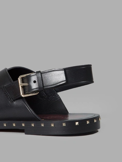 Shop Valentino Black Sandals