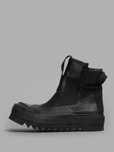 Shop Boris Bidjan Saberi Men's Black Bamba Sneakers