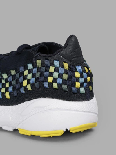 Shop Nike Men's Black Air Footscape Woven Sneakers