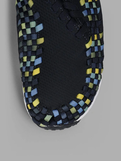 Shop Nike Men's Black Air Footscape Woven Sneakers
