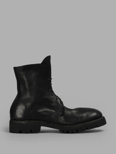 Guidi Black Boots With Laces | ModeSens