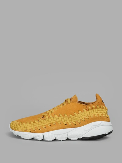 Shop Nike Men's Orange Air Footscape Woven