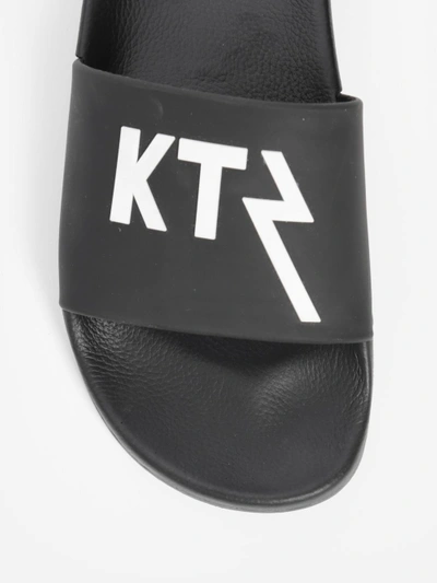 Shop Ktz Men's Black Slides