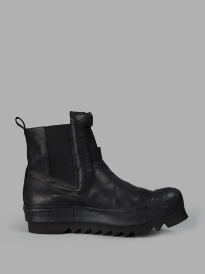 Shop Boris Bidjan Saberi Man Black Boots