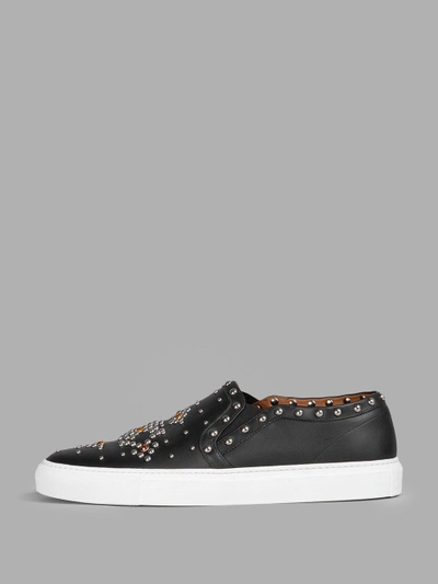 Givenchy Studded Leather Slip-on Sneakers In Black | ModeSens