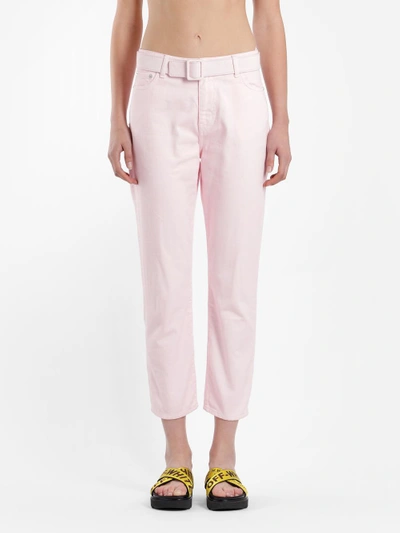 Shop Off-white C/o Virgil Abloh Trousers In Pink