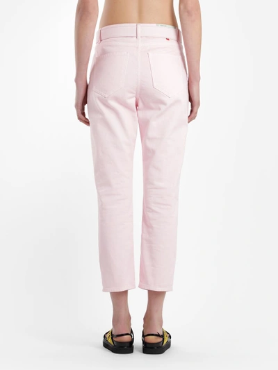 Shop Off-white C/o Virgil Abloh Trousers In Pink