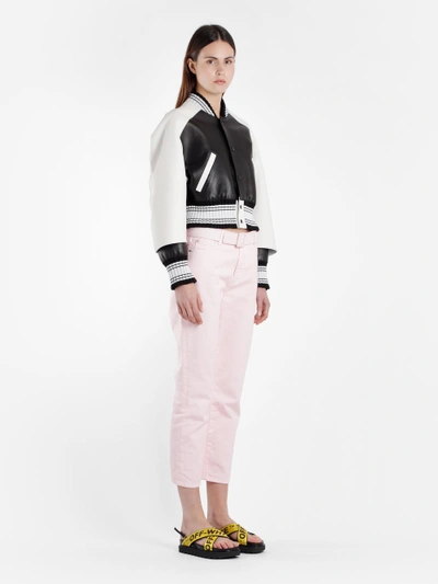 Shop Off-white C/o Virgil Abloh Trousers In Pink