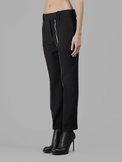 Shop Haider Ackermann Woman's Black Calder Trousers