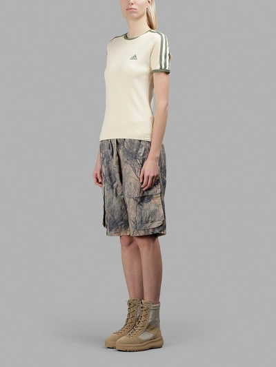 Shop Yeezy T-shirts In Off-white