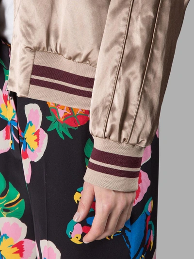 Shop Valentino Pink Bomber Jacket