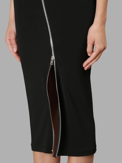 Shop Givenchy Black One-shoulder Zipped Dress