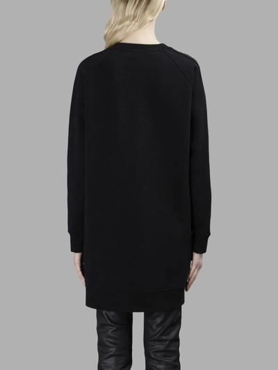 Shop Marcelo Burlon County Of Milan Marcelo Burlon - County Of Milan Women's Black Newen Long Sweater