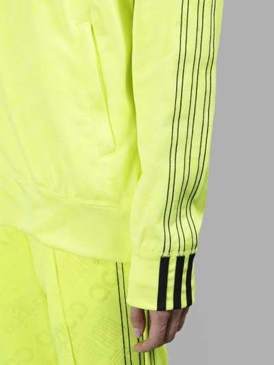 Shop Adidas Originals By Alexander Wang Adidas By Alexander Wang Women's Yellow Track Sweater In In Collaboration With Alexander Wang