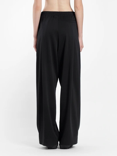 Shop Y-3 Women's Black Lux Wide Pants