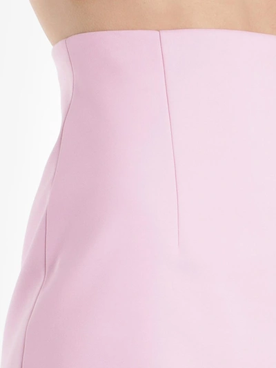 Shop Off-white Off White C/o Virgil Abloh Women's Pink Mini Skirt In Runway Piece
