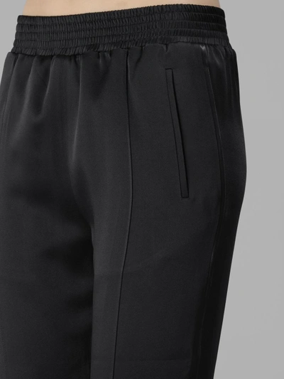 Shop Haider Ackermann Woman's Black Elegant Sweatpants