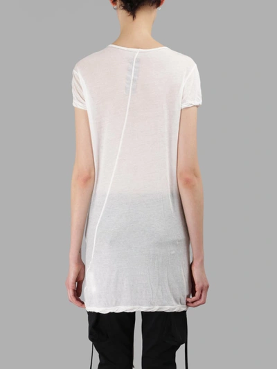 Shop Rick Owens Women's White Level T-shirt