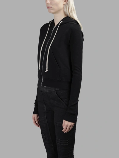 Shop Rick Owens Drkshdw Rick Owens Drk Shdw Women's Black Reg Hoodie