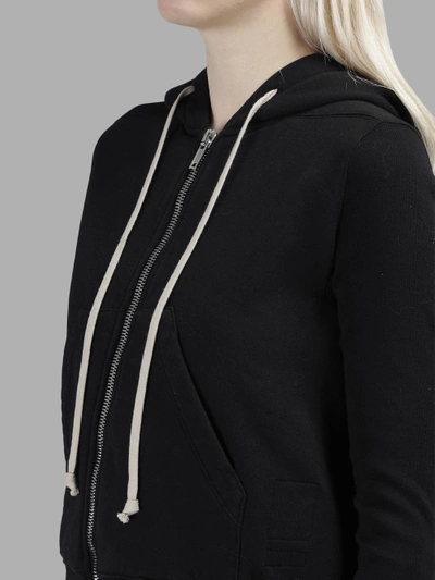 Shop Rick Owens Drkshdw Rick Owens Drk Shdw Women's Black Reg Hoodie