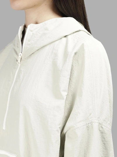 Shop Yeezy Women's Grey Pullover Hoodie Jacket