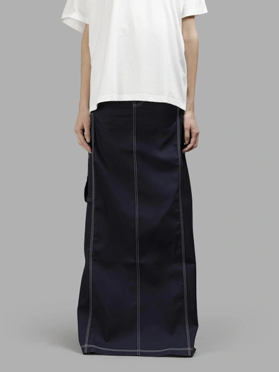 Shop Vetements Push Up Workwear Skirt In In Collaboration With Carhartt
