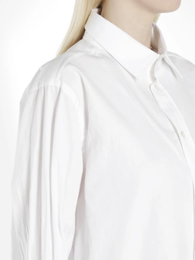 Shop Maison Margiela Women's White Classic Shirt And Top