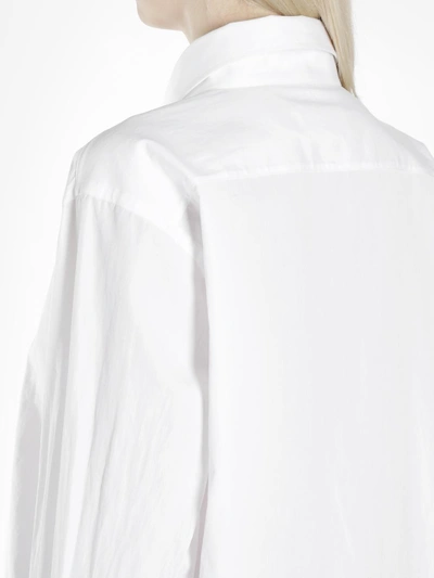 Shop Maison Margiela Women's White Classic Shirt And Top
