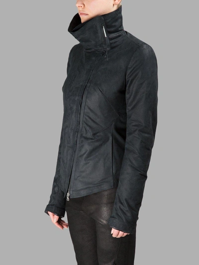 Shop Isaac Sellam Black Leather Jacket In  Black Leather Jacket