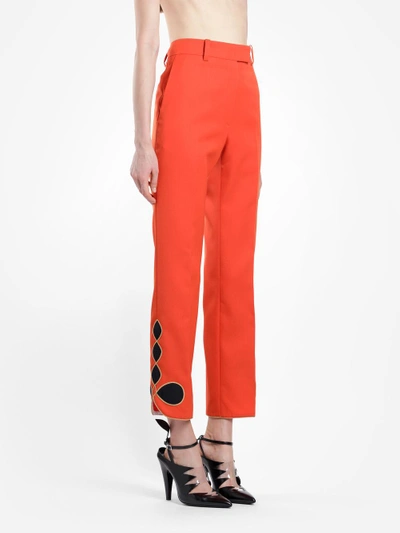 Shop Calvin Klein 205w39nyc Trousers In Red