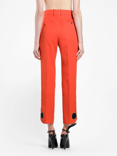 Shop Calvin Klein 205w39nyc Trousers In Red