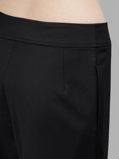 Shop Teija Women's Black Kick Flare Leg Tailored Trouser