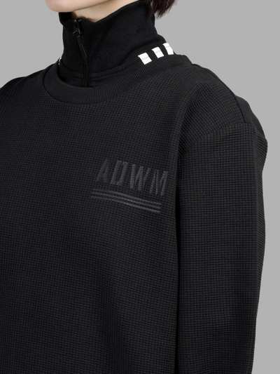 Shop Adidas X White Mountaineering Women's Black Crewneck Sweater