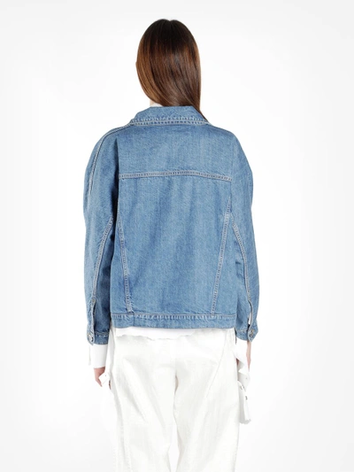 Shop Faustine Steinmetz Women's Blue Recycled Denim Jacket